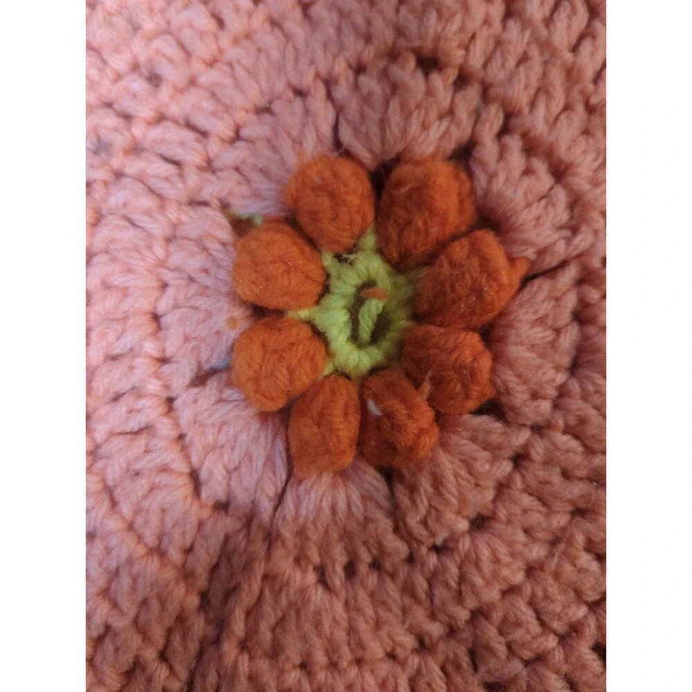 Handmade vintage knitted